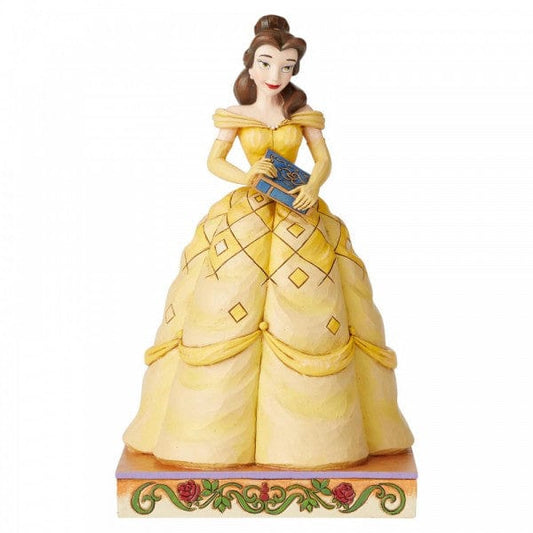 Disney Traditions Book-Smart Beauty - Belle Princess Passion Figurine 6002818
