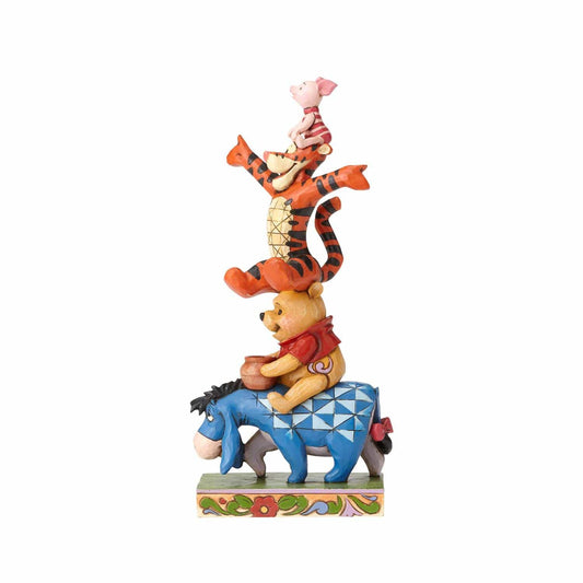 Disney Traditions Built By Friendship - Eeyore, Pooh, Tigger and Piglet Figurine 4055413