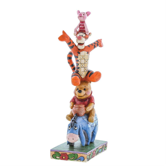 Disney Traditions Built By Friendship - Eeyore, Pooh, Tigger and Piglet Figurine 4055413