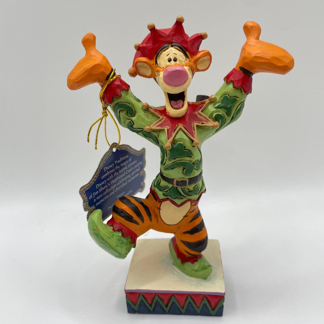 Disney Traditions Christmas Personality Pose Bundle of 4 Figurines