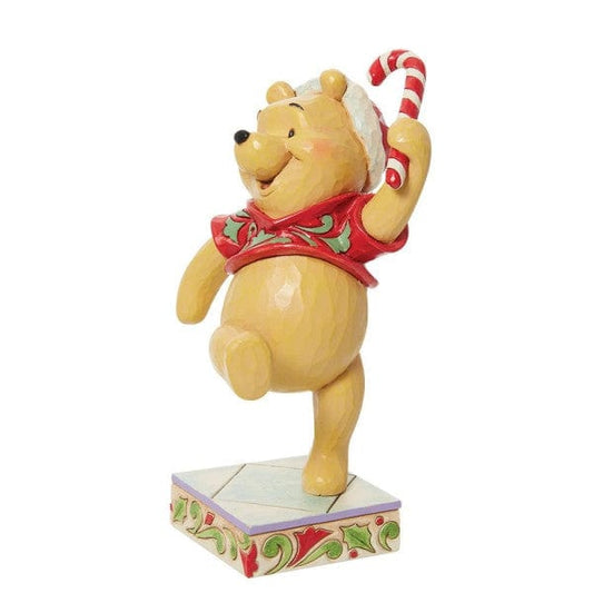 Disney Traditions Christmas Sweetie Winnie the Pooh Christmas Figurine by Jim Shore 6013062 Disney Traditions Christmas Sweetie Winnie the Pooh Christmas Figurine by Jim Shore 6013062