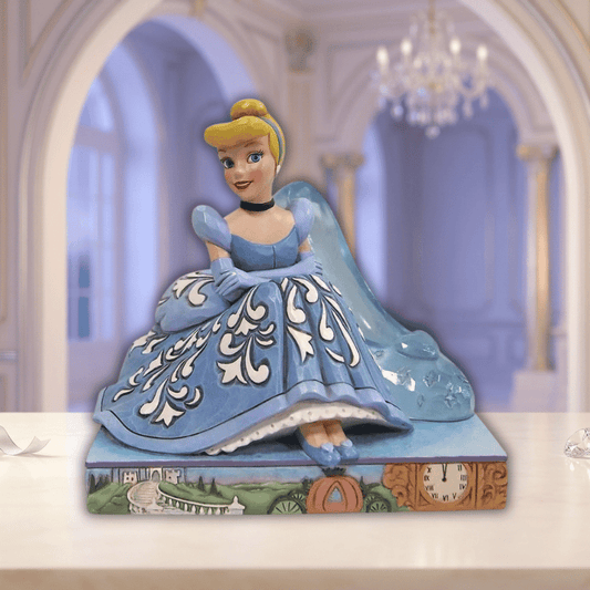 Disney Traditions Cinderella Glass Slipper Figurine By Jim Shore