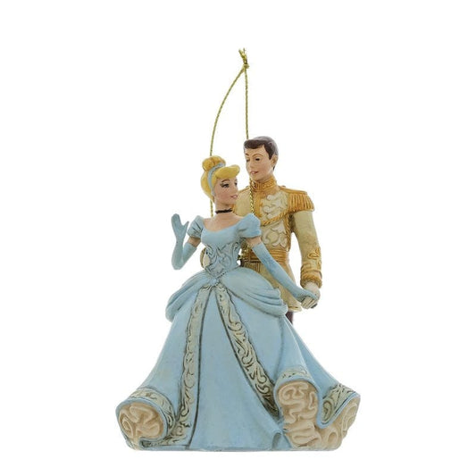 Disney Traditions Cinderella & Prince Hanging Ornament By Jim Shore 6017549