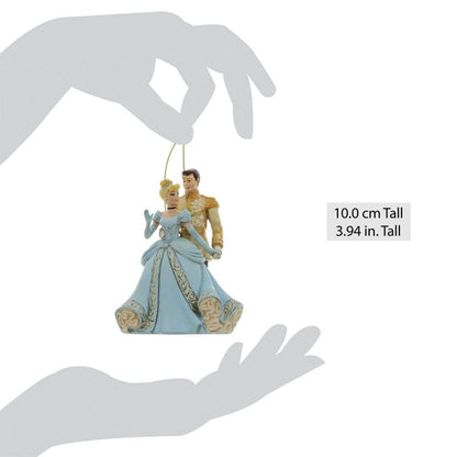 Disney Traditions Cinderella & Prince Hanging Ornament By Jim Shore 6017549