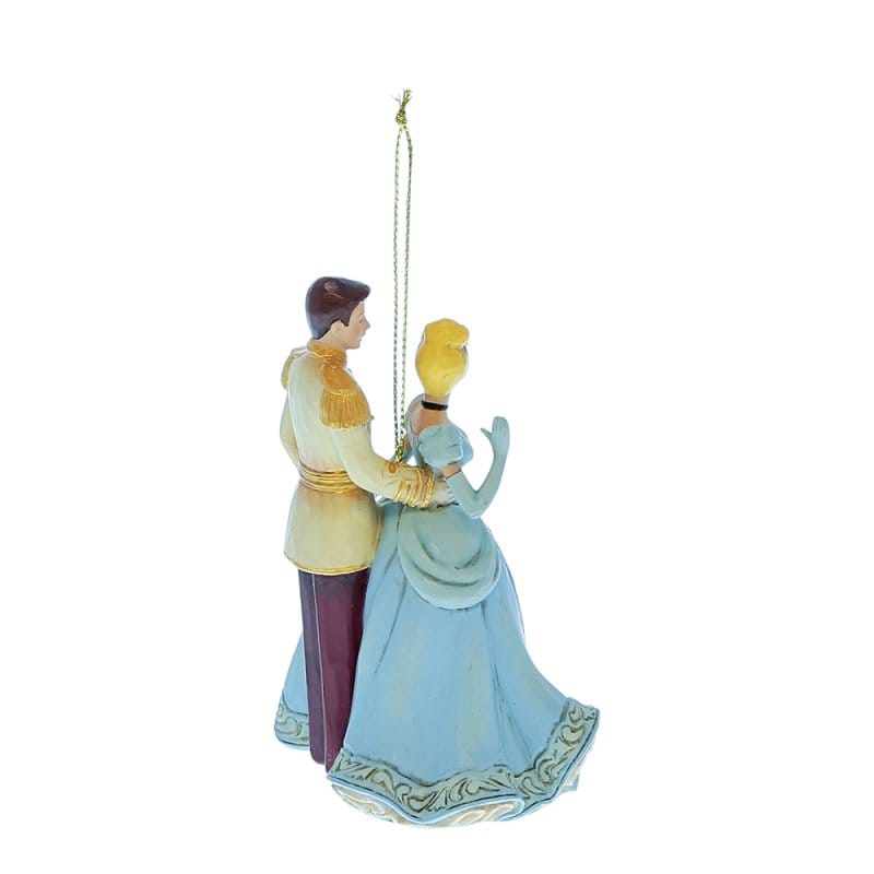 Disney Traditions Cinderella & Prince Hanging Ornament By Jim Shore 6017549