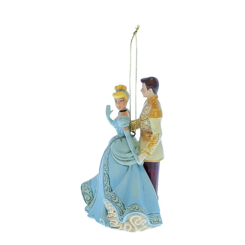 Disney Traditions Cinderella & Prince Hanging Ornament By Jim Shore 6017549