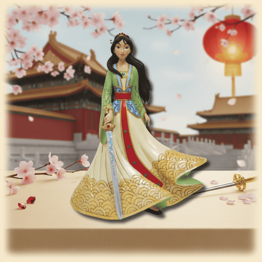 Disney Traditions Courage & Honour (Mulan Deluxe) Figurine By Jim Shore 6016892