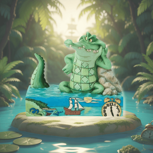 Disney Traditions Crocodile Peter Pan Figurine by Jim Shore