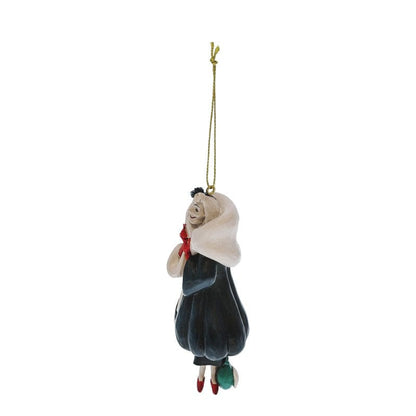 Disney Traditions Cruella Hanging Ornament By Jim Shore 6017553