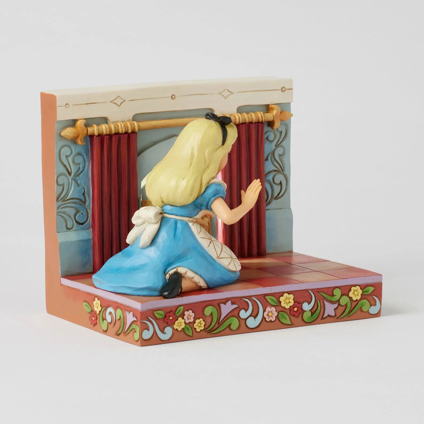Disney Traditions Curiouser & Curiouser (Alice LED Wonderland Door) Figurine By Jim Shore 6016902