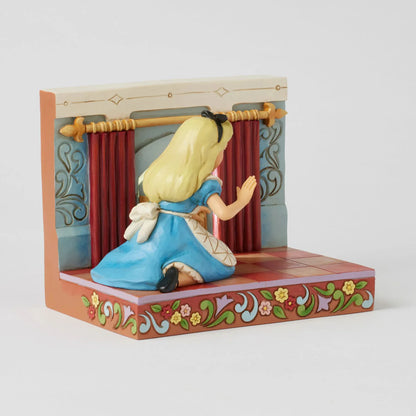 Disney Traditions Curiouser & Curiouser (Alice LED Wonderland Door) Figurine By Jim Shore 6016902