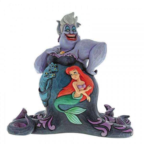 Disney Traditions Deep Trouble - Ursula with Scene Figurine 4059732