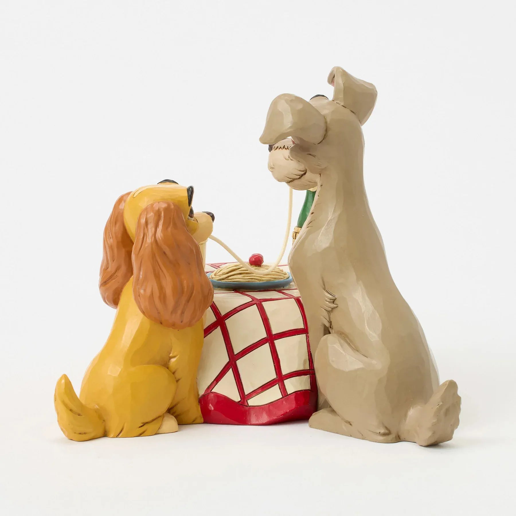 Disney Traditions Dinner for Two Lady & the Tramp Spaghetti Figurine By Jim Shore
