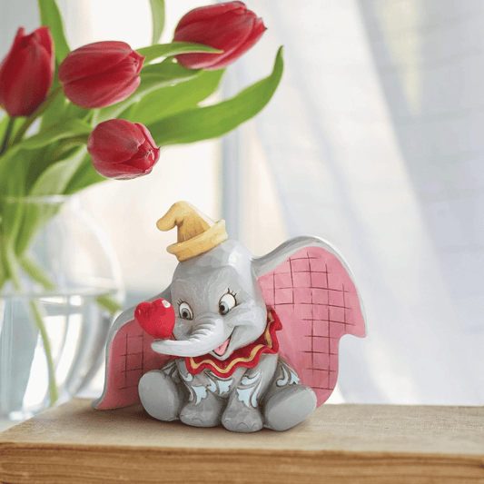 Disney Traditions Dumbo with Heart Figurine By Jim Shore