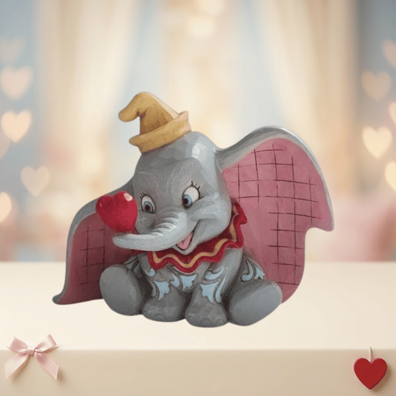 Disney Traditions Dumbo with Heart Figurine By Jim Shore