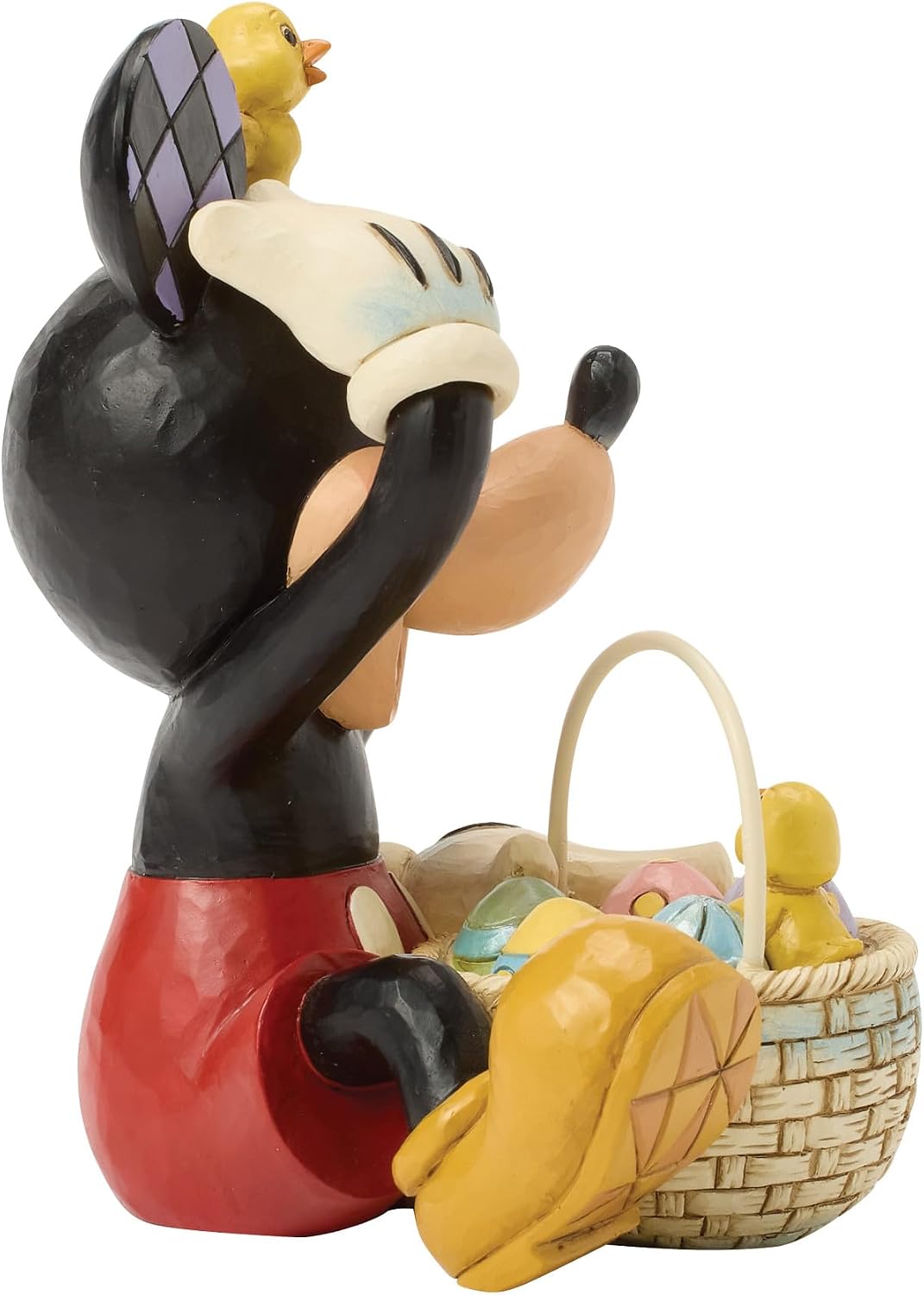 Disney Traditions Easter Surprise Mickey Easter Basket Surprise Figurine By Jim Shore