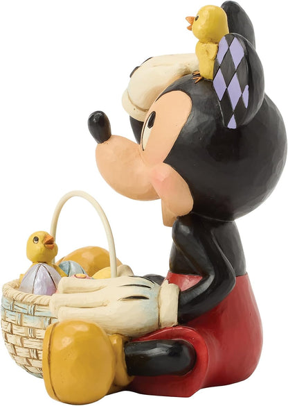 Disney Traditions Easter Surprise Mickey Easter Basket Surprise Figurine By Jim Shore