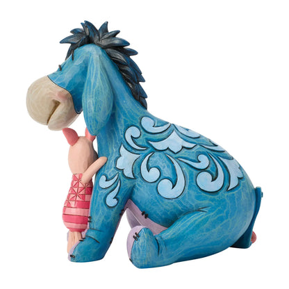 Disney Traditions Eeyore and Piglet Hug Figurine by Jim Shore