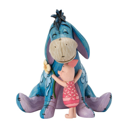 Disney Traditions Eeyore and Piglet Hug Figurine by Jim Shore