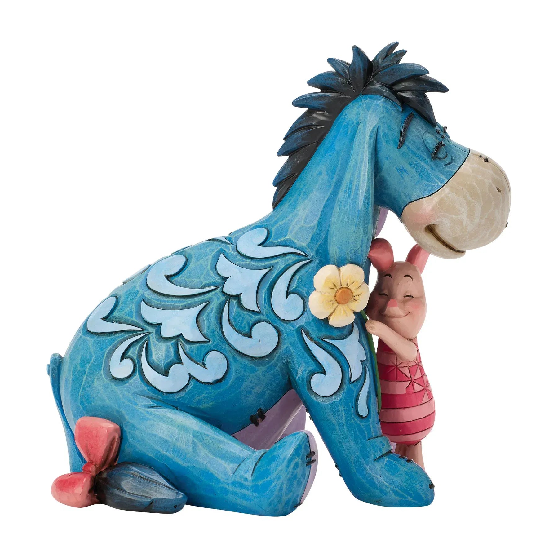 Disney Traditions Eeyore and Piglet Hug Figurine by Jim Shore