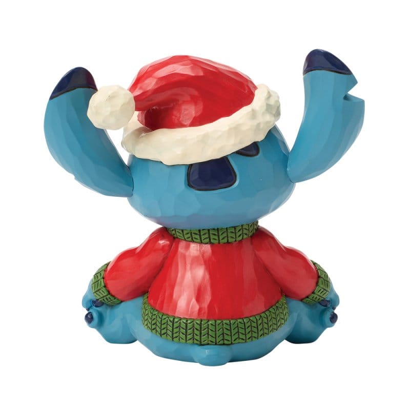 Disney Traditions Feeling Jolly and a Little Naughty (Stitch Sweater LED) Figurine by Jim Shore