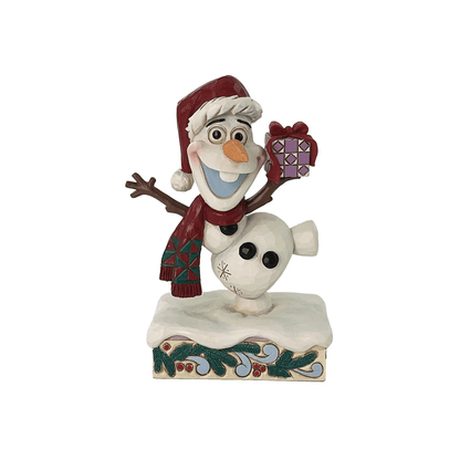 Disney Traditions Festive Frost Christmas Olaf Figurine By Jim Shore 6016888