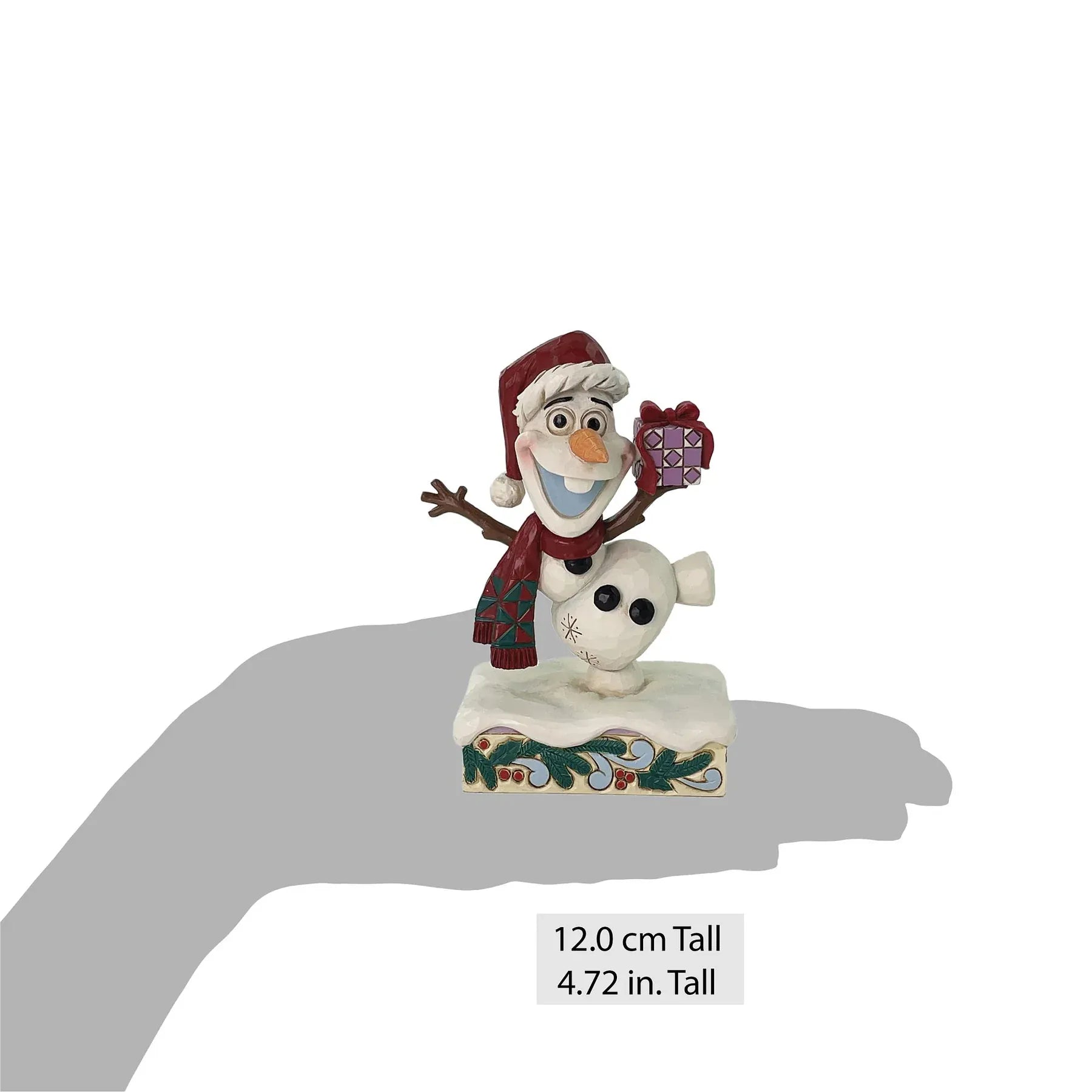 Disney Traditions Festive Frost Christmas Olaf Figurine By Jim Shore 6016888