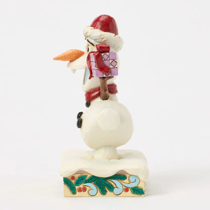 Disney Traditions Festive Frost Christmas Olaf Figurine By Jim Shore 6016888