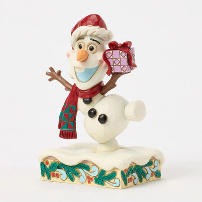 Disney Traditions Festive Frost Christmas Olaf Figurine By Jim Shore 6016888