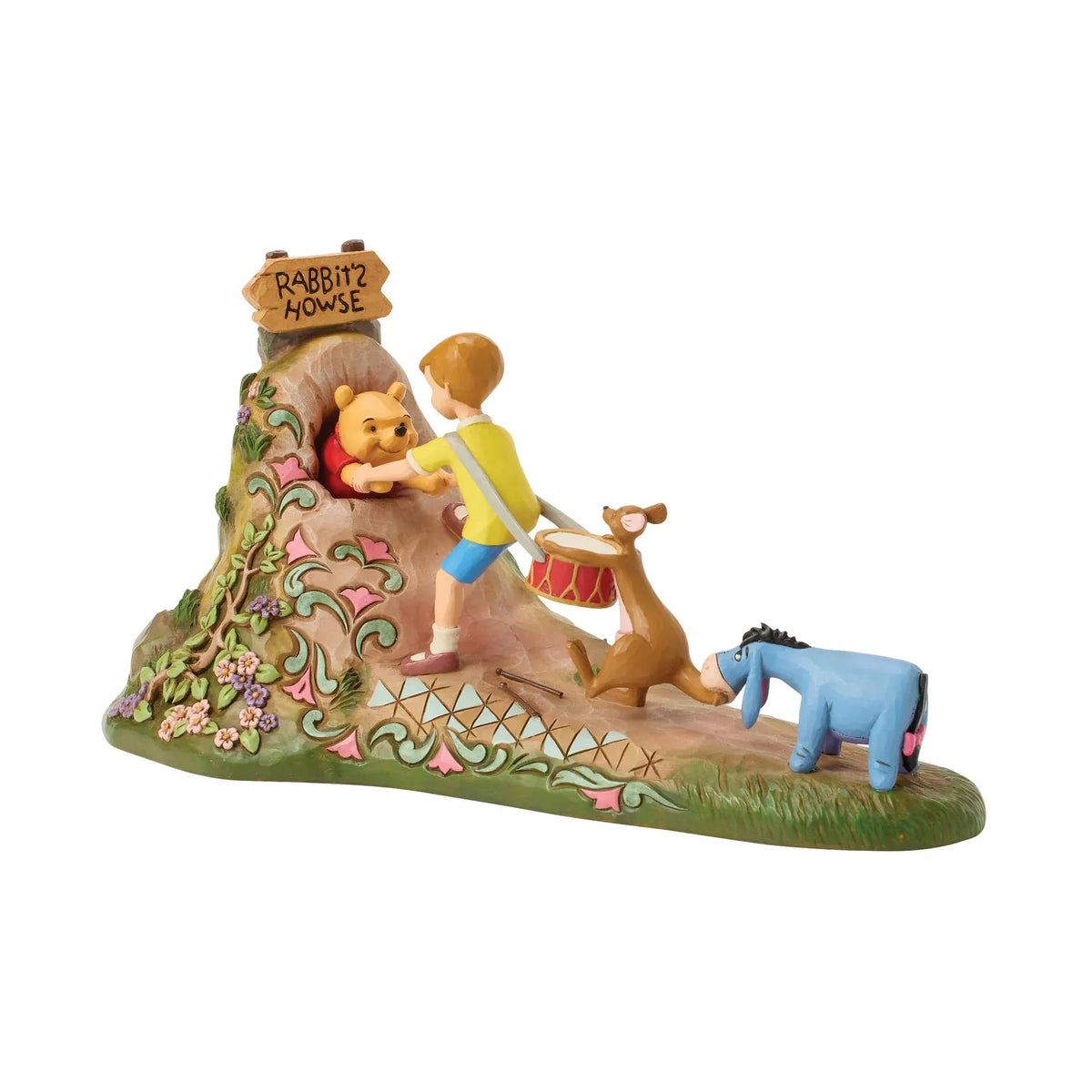 Disney Traditions Friends To The Rescue Pooh & Friends Anniversary Figurine By Jim Shore