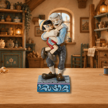 Disney Traditions Geppetto and Pinocchio Figurine by Jim Shore 6015019