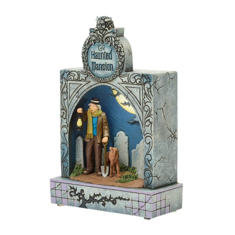 Disney Traditions Ghostly Graveyard Guardian (Haunted Mansion Diarama) Figurine By Jim Shore 6017932