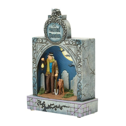 Disney Traditions Ghostly Graveyard Guardian (Haunted Mansion Diarama) Figurine By Jim Shore 6017932