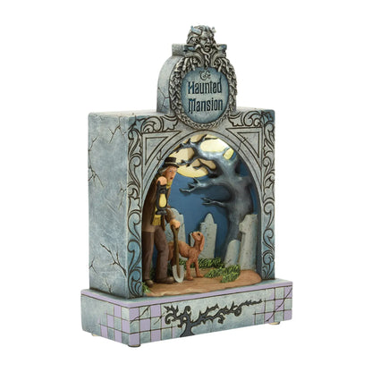 Disney Traditions Ghostly Graveyard Guardian (Haunted Mansion Diarama) Figurine By Jim Shore 6017932
