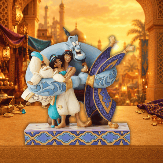Disney Traditions Group Hug! - Aladdin Figurine 6005967
