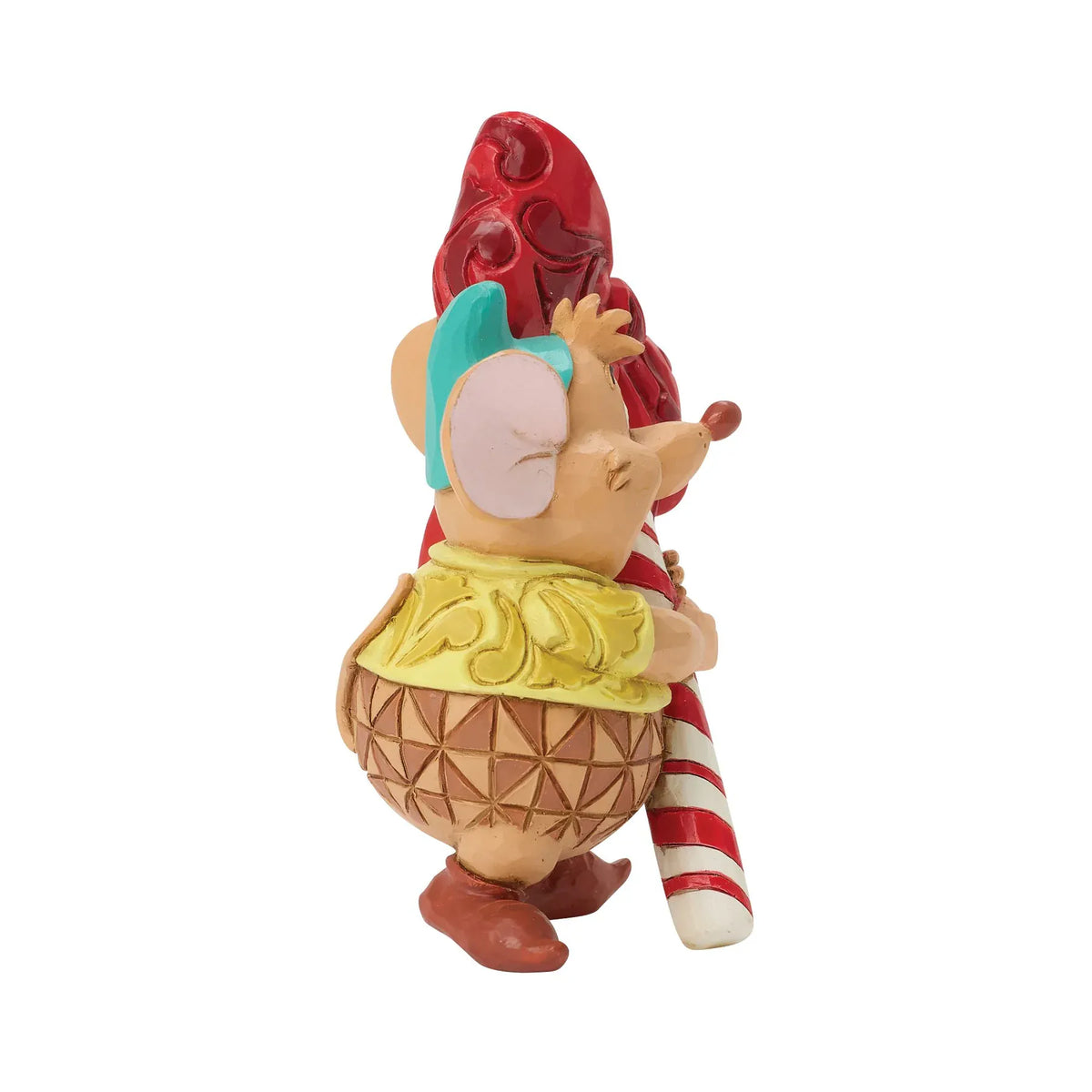 Disney Traditions Gus Candy Cane Mini Figurine by Jim Shore