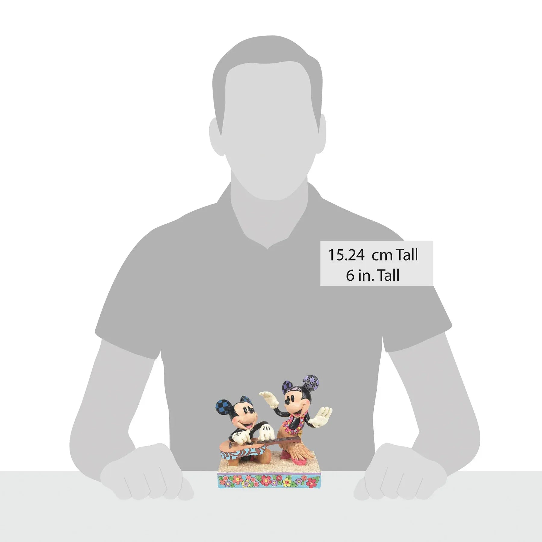 Disney Traditions Hawaiian Holiday (Mickey & Minnie Hawaii Figurine) By Jim Shore 6016330