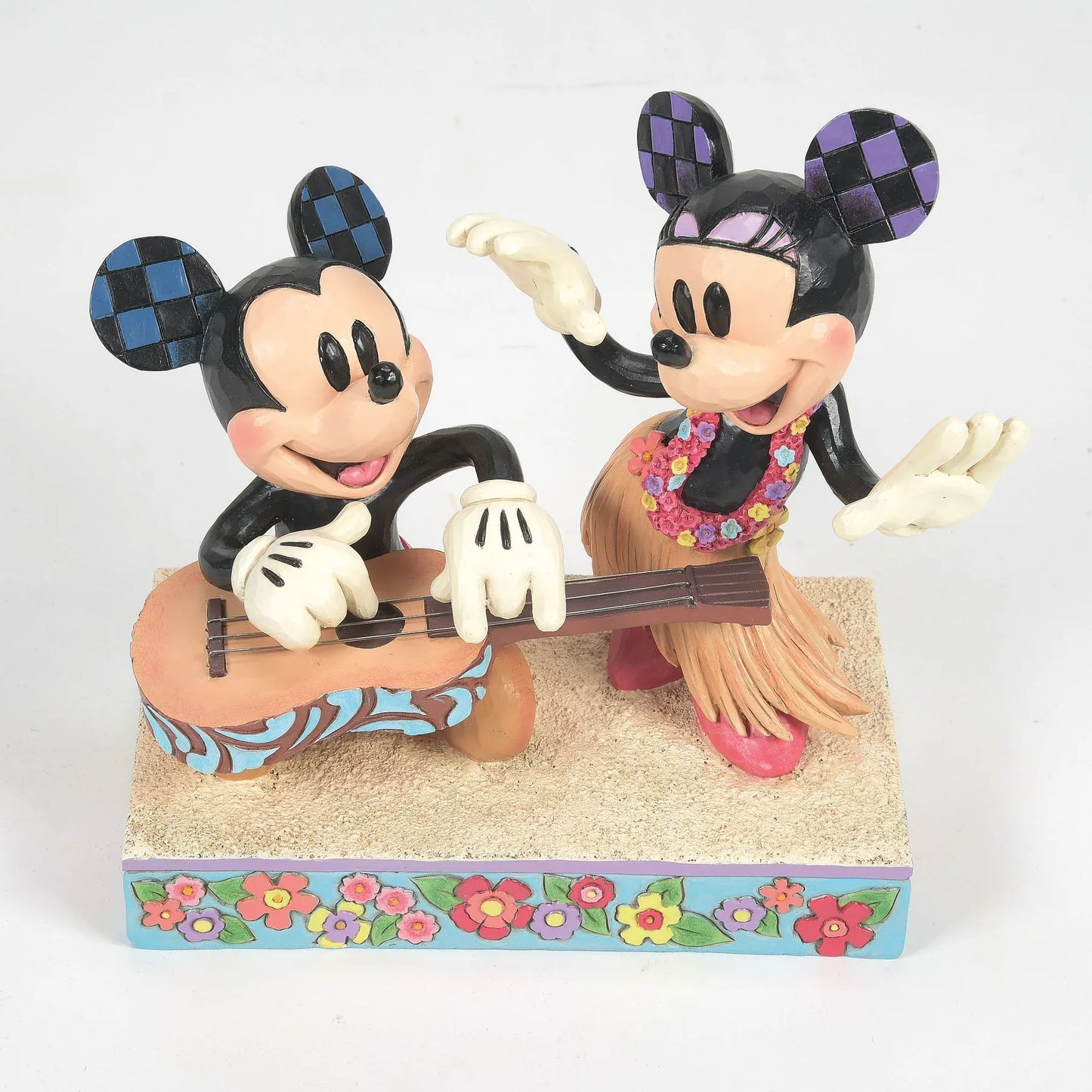 Disney Traditions Hawaiian Holiday (Mickey & Minnie Hawaii Figurine) By Jim Shore 6016330