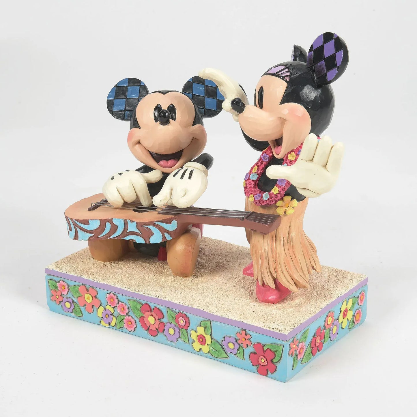 Disney Traditions Hawaiian Holiday (Mickey & Minnie Hawaii Figurine) By Jim Shore 6016330