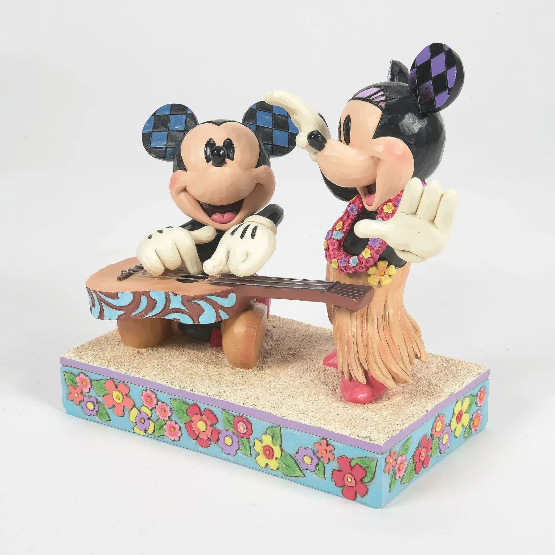 Disney Traditions Hawaiian Holiday (Mickey & Minnie Hawaii Figurine) By Jim Shore 6016330