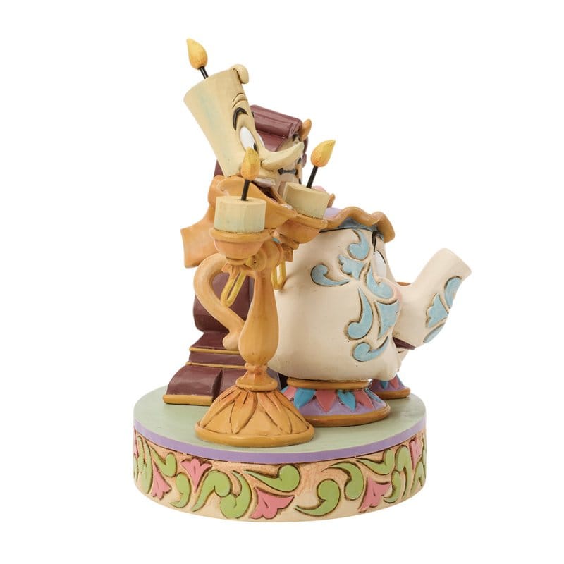 Disney Traditions Heart of the Castle (Lumiere, Mrs Potts, Cogsworth and Chip) Figurine by Jim Shore