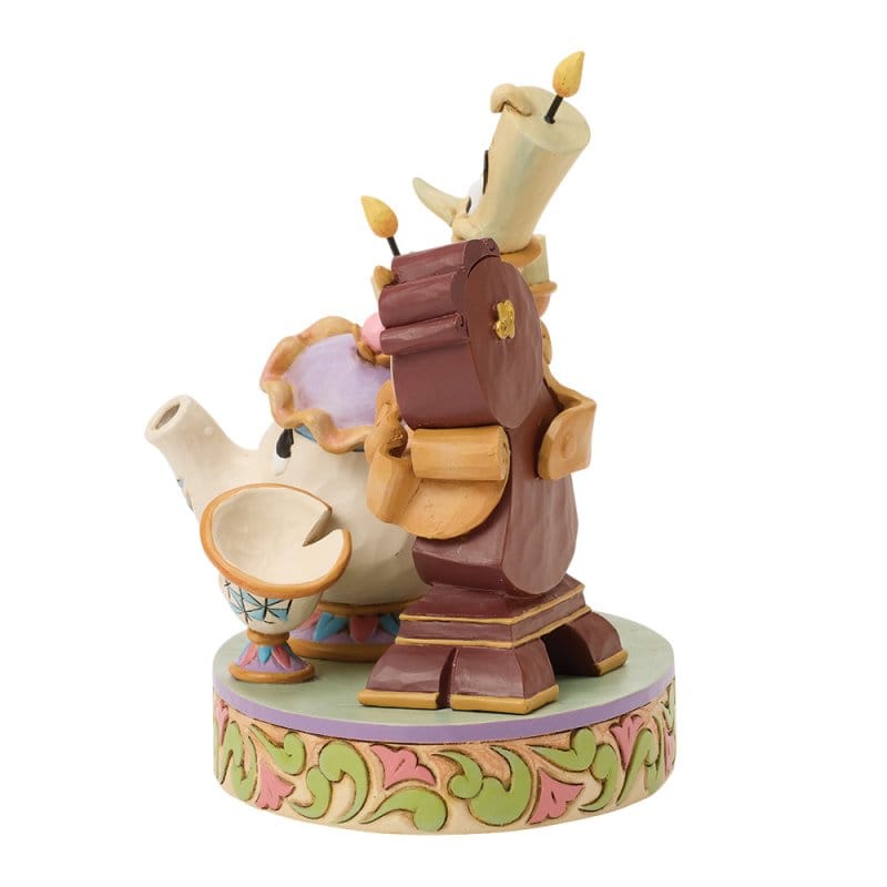 Disney Traditions Heart of the Castle (Lumiere, Mrs Potts, Cogsworth and Chip) Figurine by Jim Shore