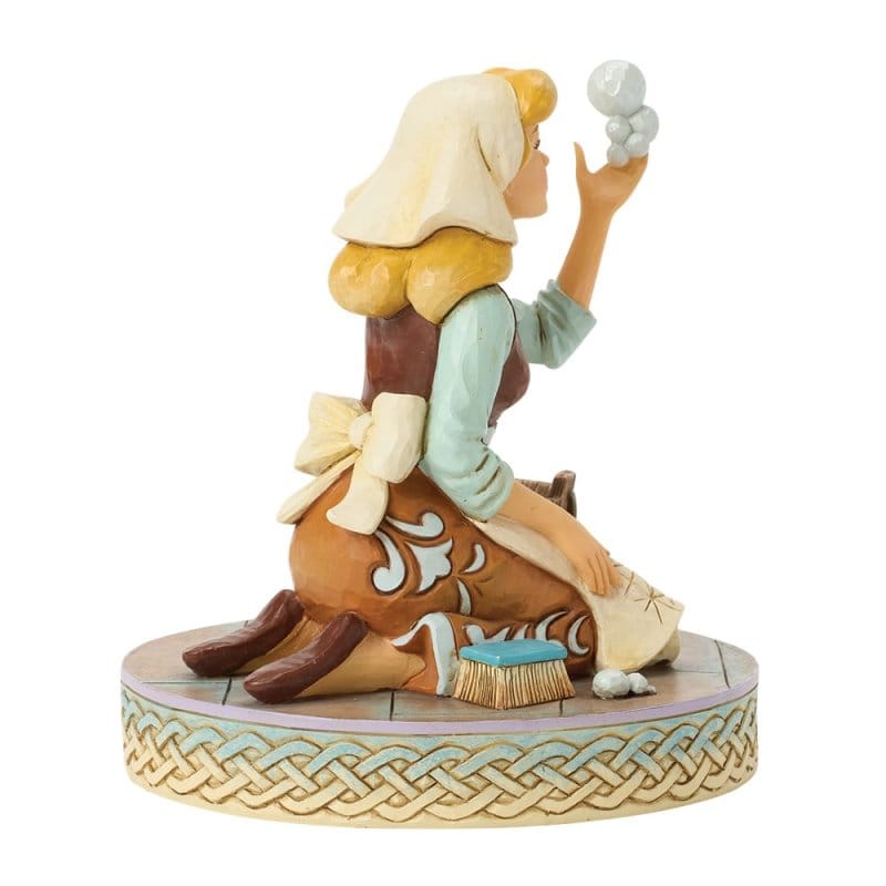 Disney Traditions Hope in Every Bubble Cinderella Bubbles Figurine By Jim Shore