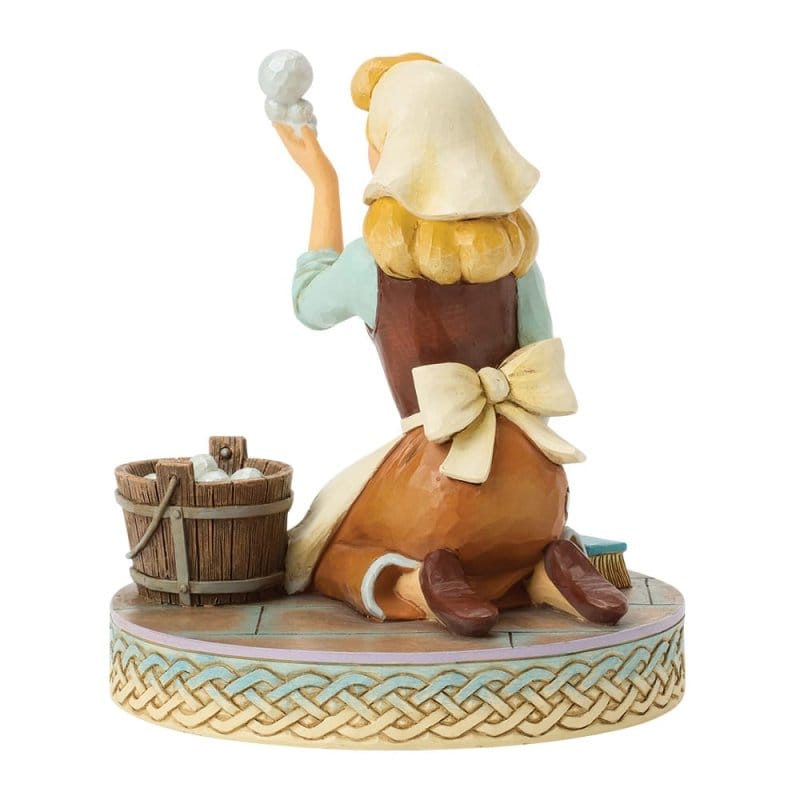 Disney Traditions Hope in Every Bubble Cinderella Bubbles Figurine By Jim Shore