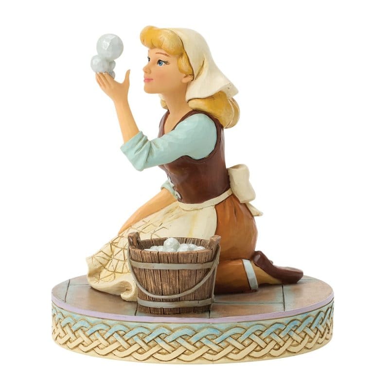 Disney Traditions Hope in Every Bubble Cinderella Bubbles Figurine By Jim Shore