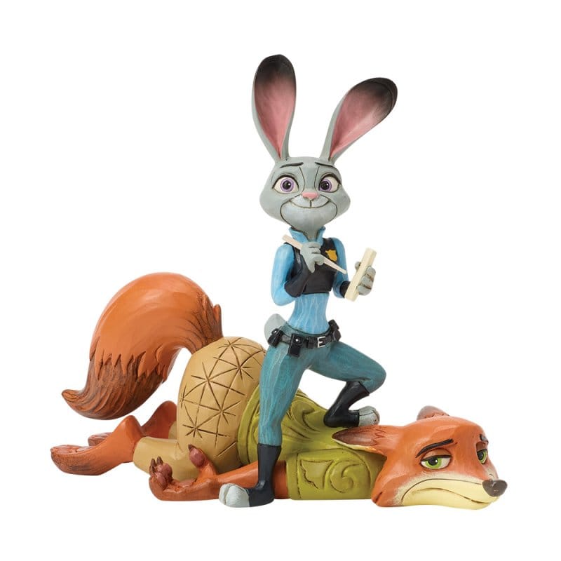 Disney Traditions It's Called a Hustle, Sweetheart (Judy & Nick) Zootopia Figurine by Jim Shore