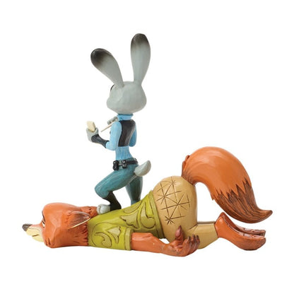 Disney Traditions It's Called a Hustle, Sweetheart (Judy & Nick) Zootopia Figurine by Jim Shore