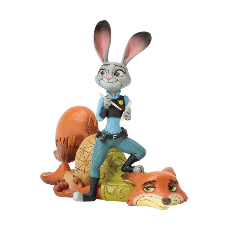 Disney Traditions It's Called a Hustle, Sweetheart (Judy & Nick) Zootopia Figurine by Jim Shore