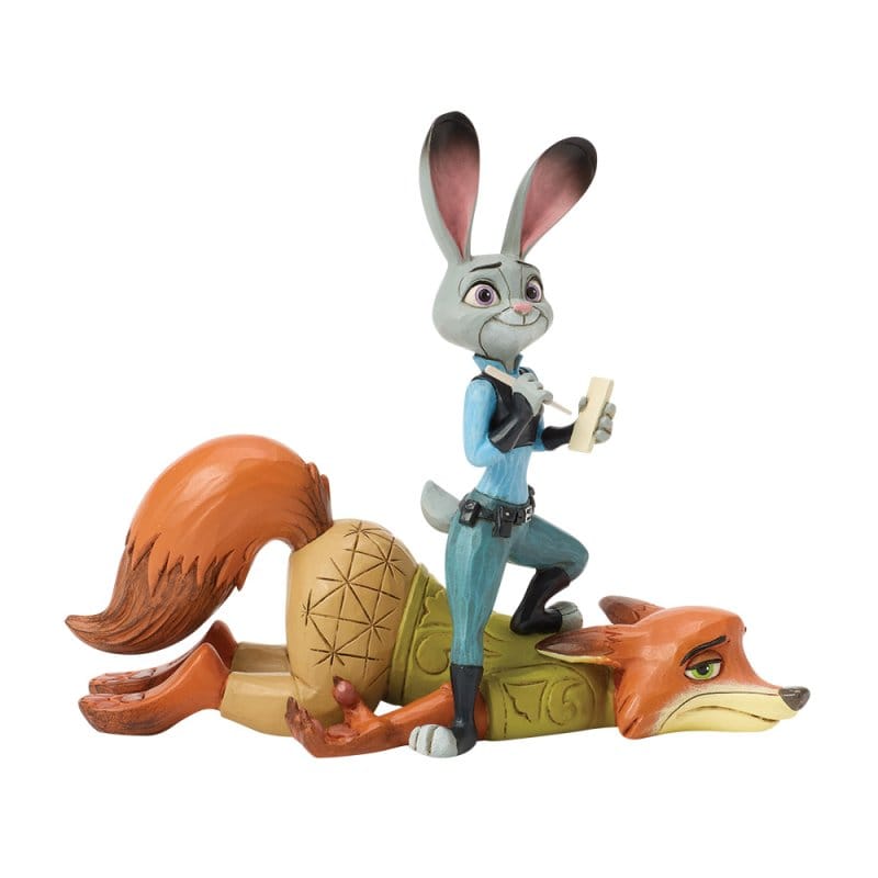Disney Traditions It's Called a Hustle, Sweetheart (Judy & Nick) Zootopia Figurine by Jim Shore