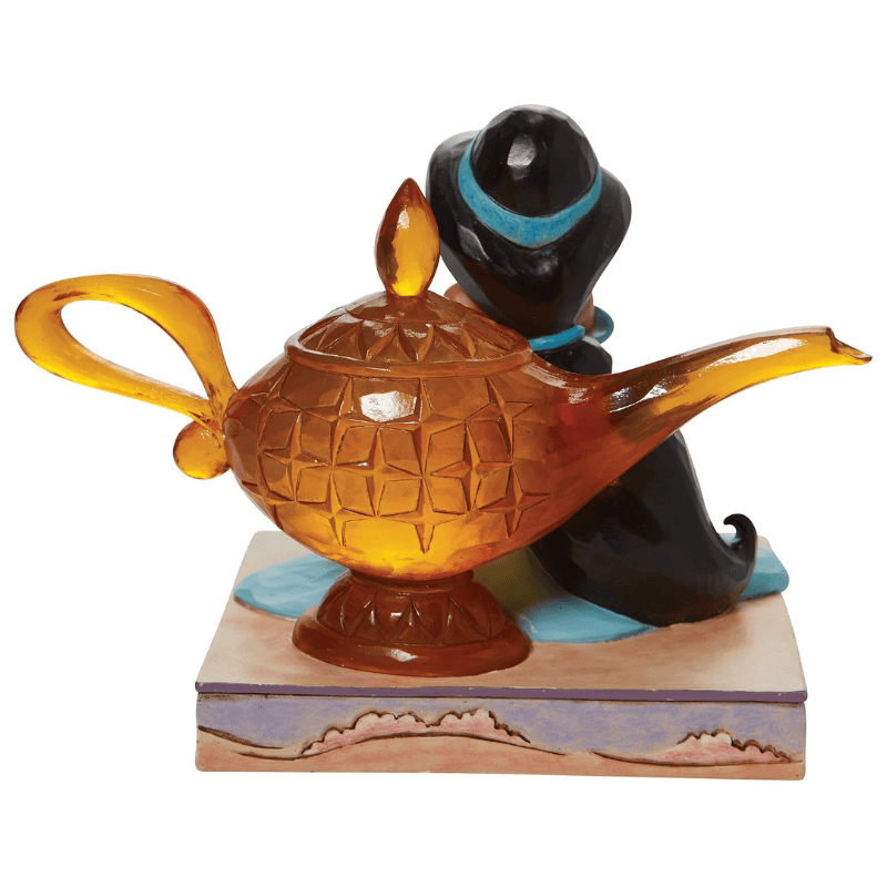 Disney Traditions Jasmine and Genie Lamp Figurine By Jim Shore 6010097